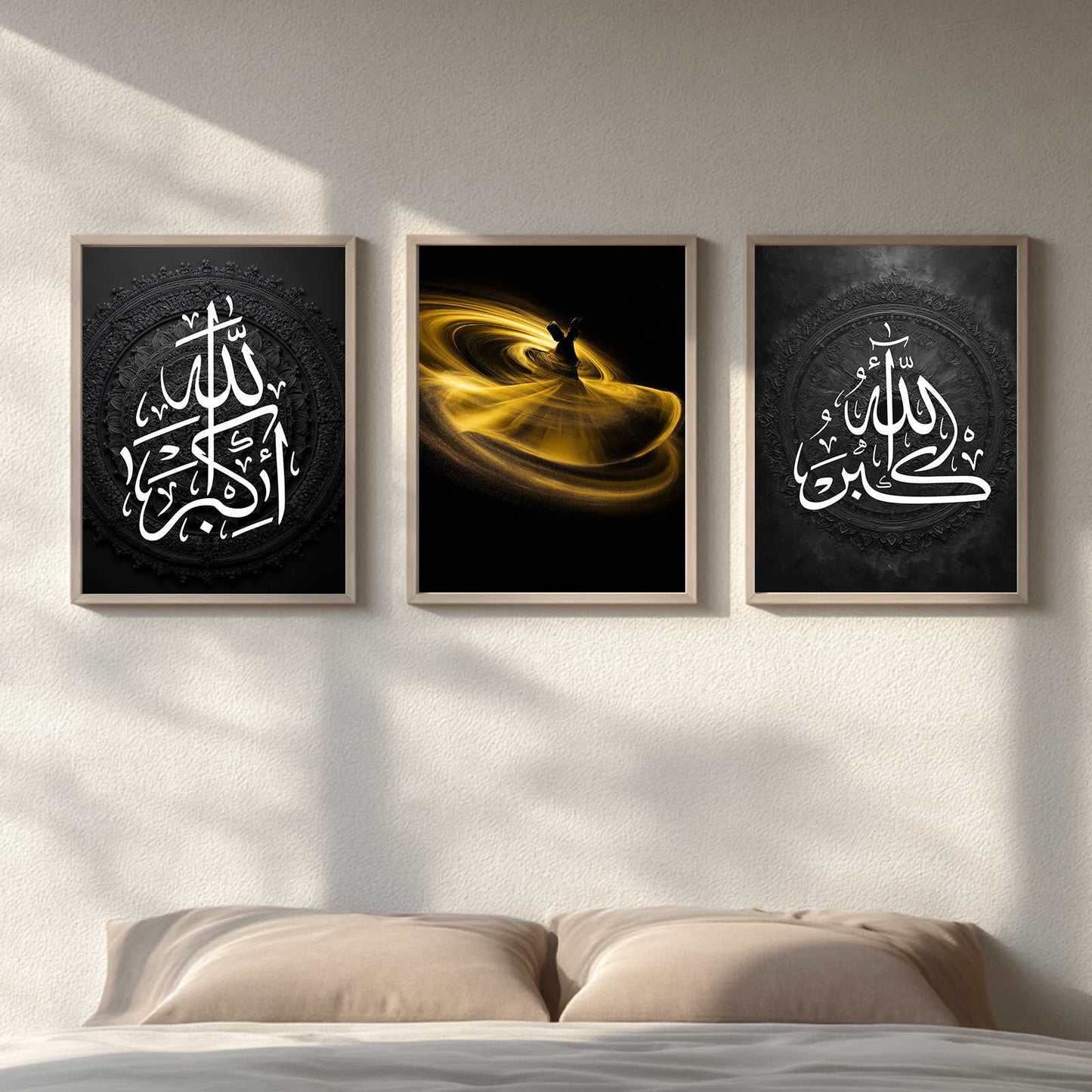 Modern Sufi Whirling Dervish Islamic Art