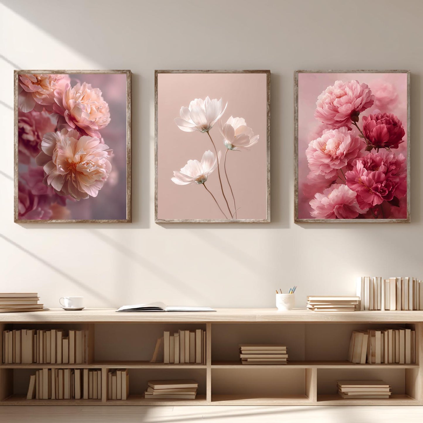 Abstract Pink Floral