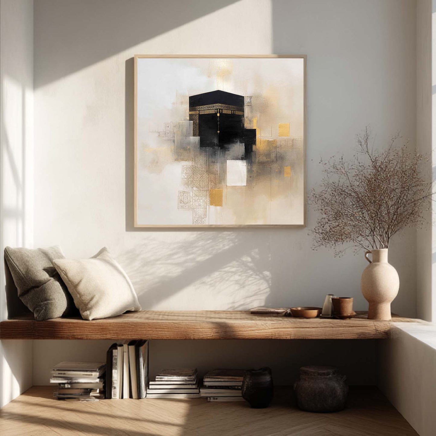 Abstract Islamic Calligraphy Allah Quran