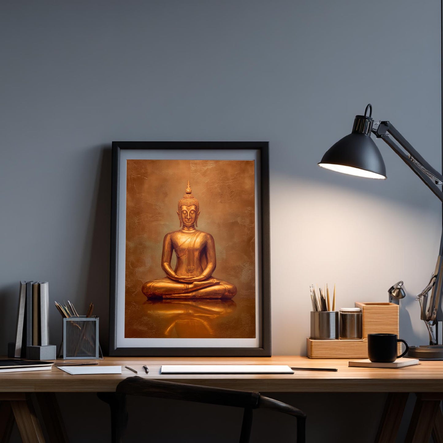 Modern Meditation Buddha