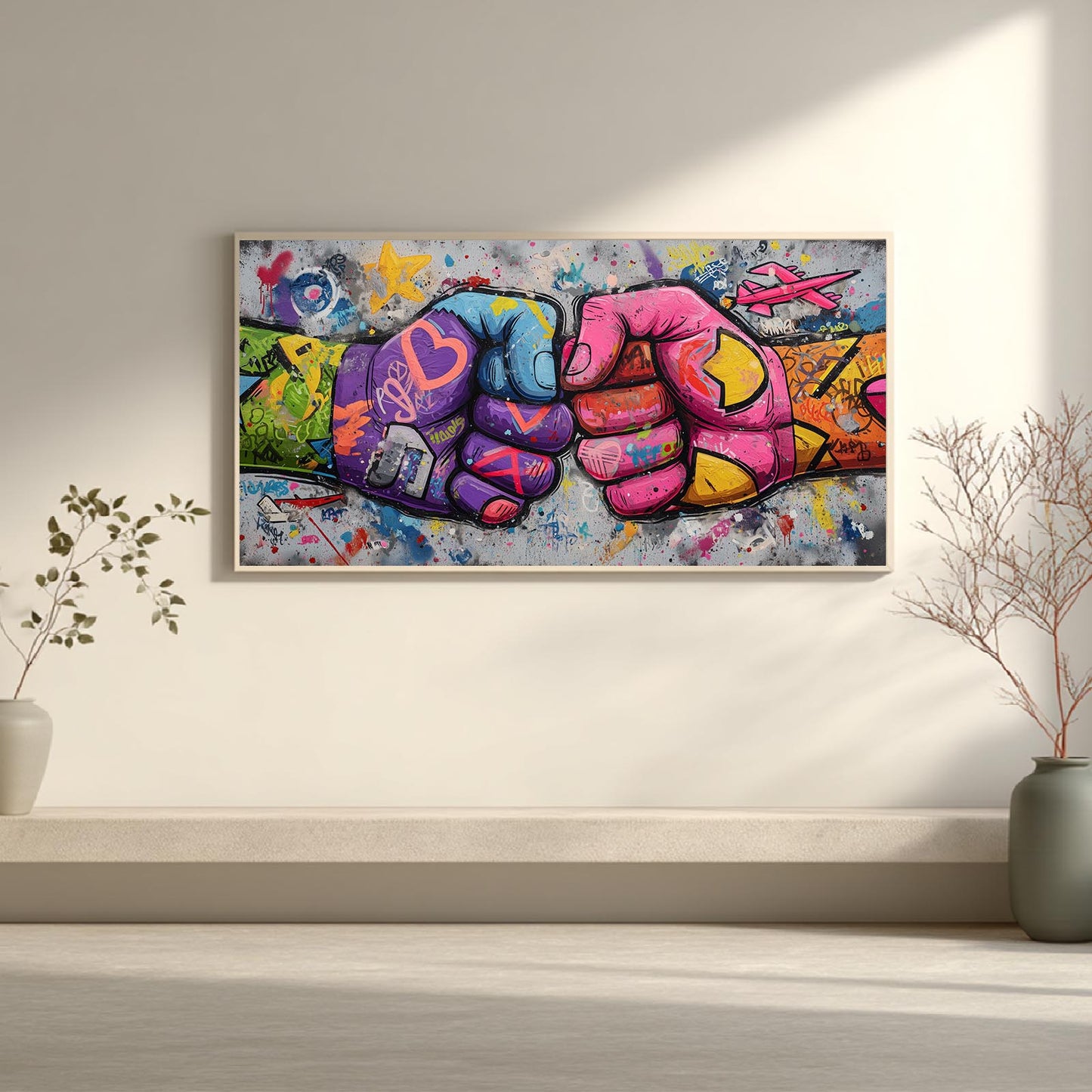 Abstract Graffiti Fist