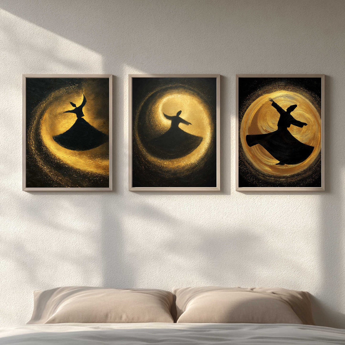 Modern Sufi Whirling Dervish Islamic Art